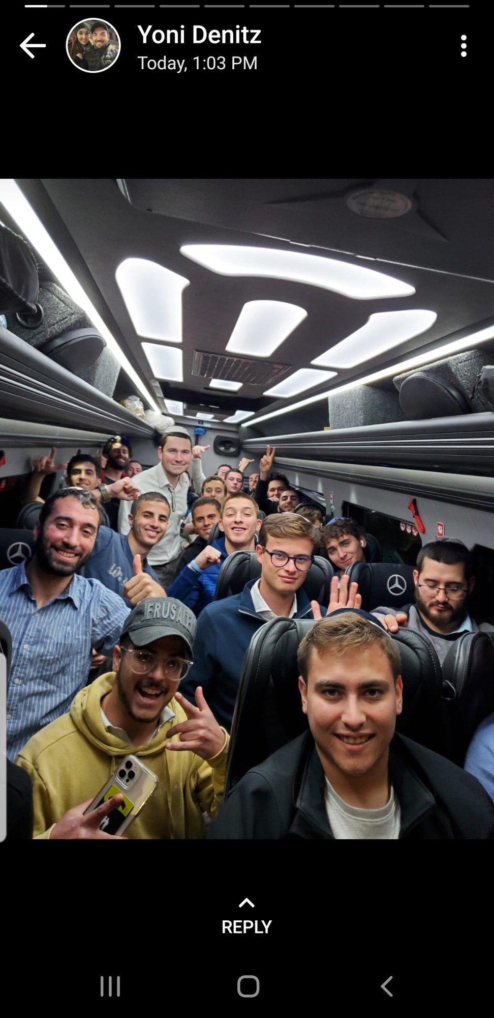 3rd Shabbaton soldiers head back