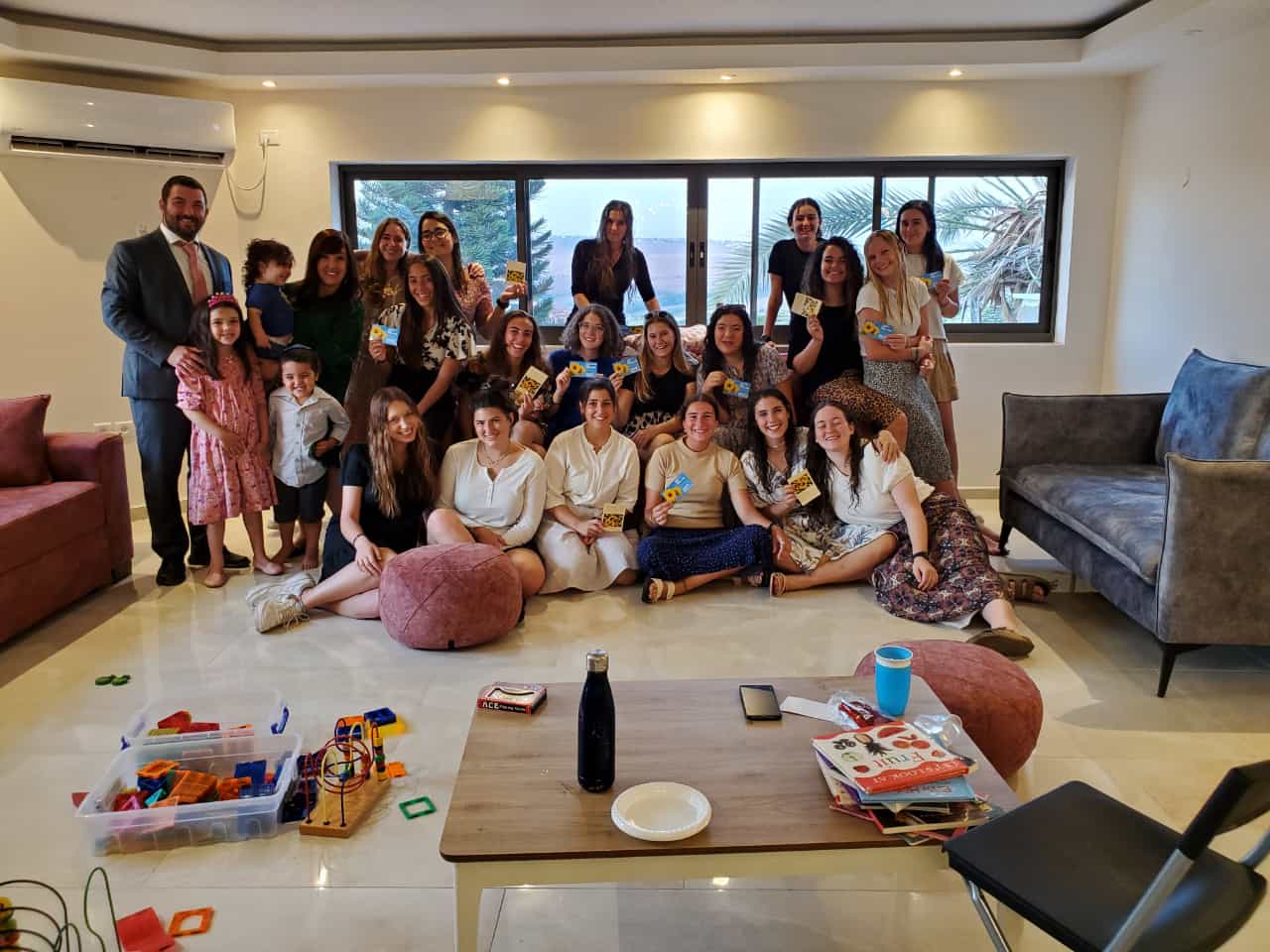 IDF Lone Soldier Girls Shabbaton Groupshot IDF Lone Soldier Girls Shabbaton Groupshot